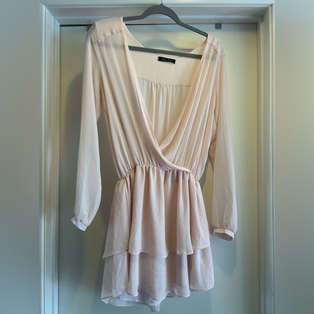 Honey Punch Ladies Pink Dress